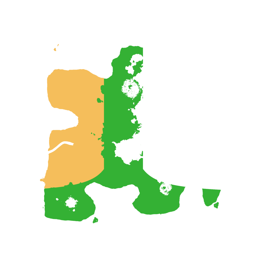 Biome Rust Map: Procedural Map, Size: 2260, Seed: 83912