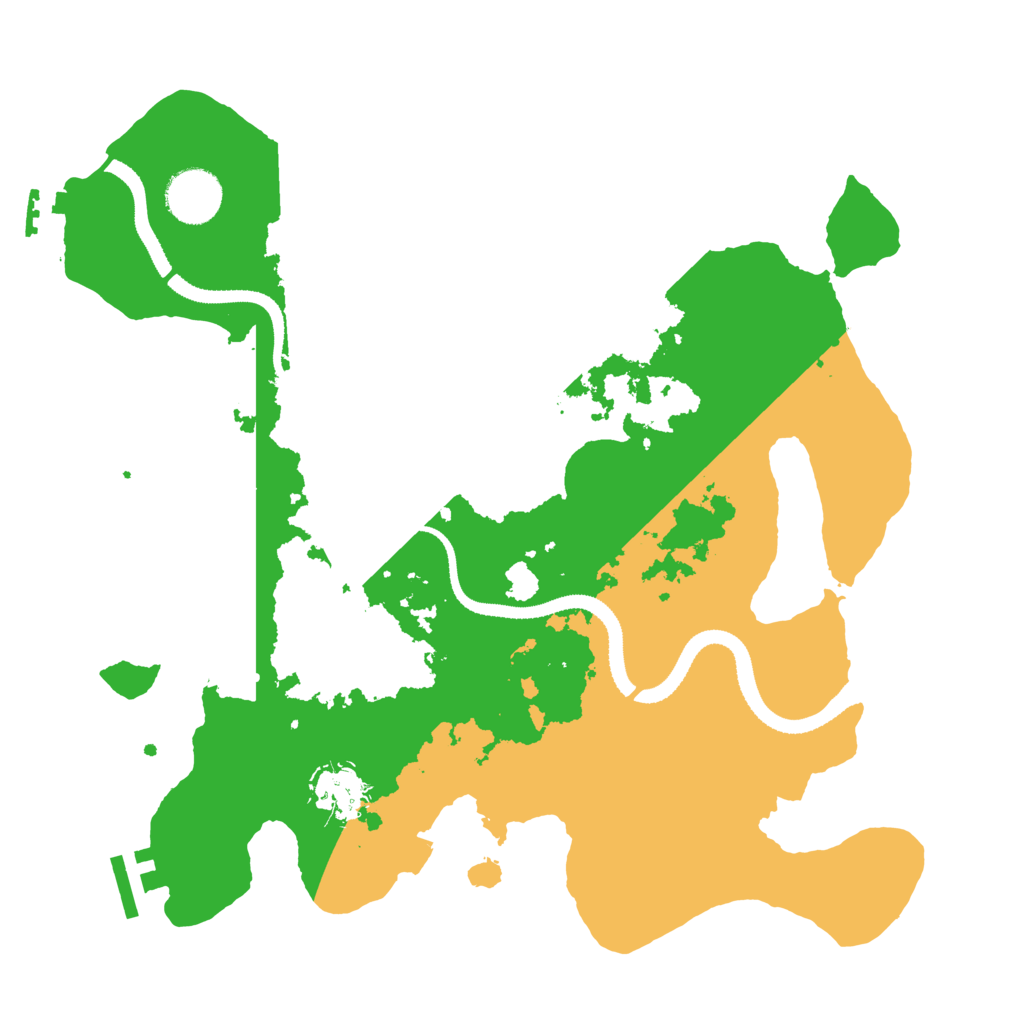 Biome Rust Map: Procedural Map, Size: 3260, Seed: 2260
