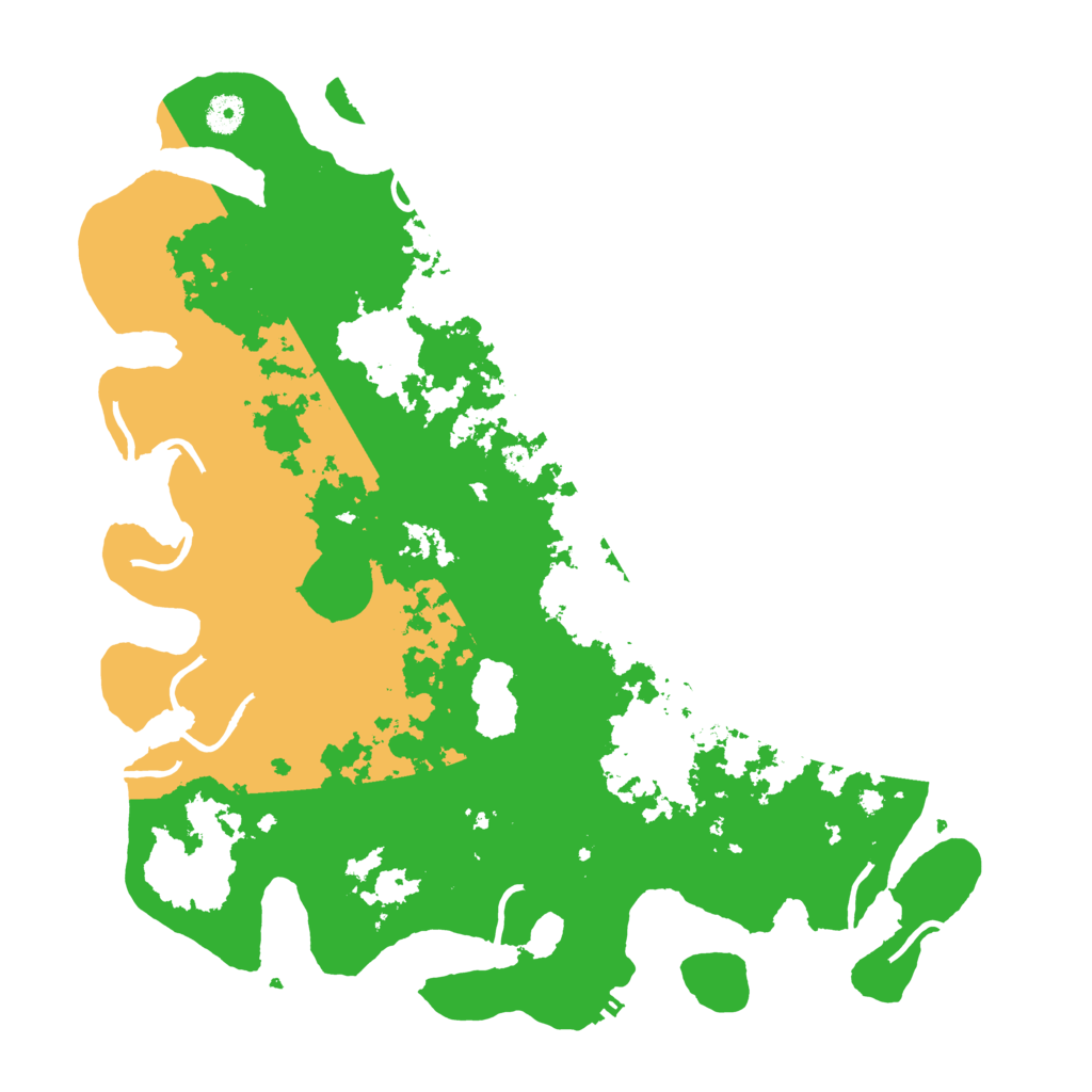 Biome Rust Map: Procedural Map, Size: 4250, Seed: 148109573