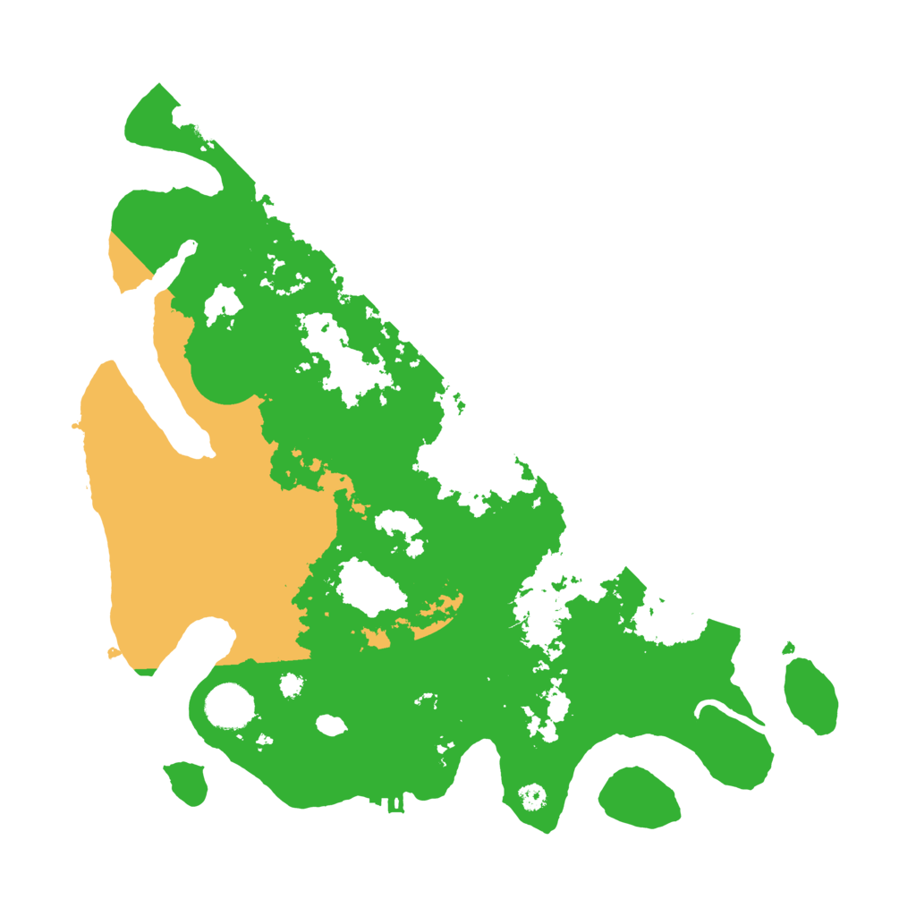 Biome Rust Map: Procedural Map, Size: 3500, Seed: 273548634
