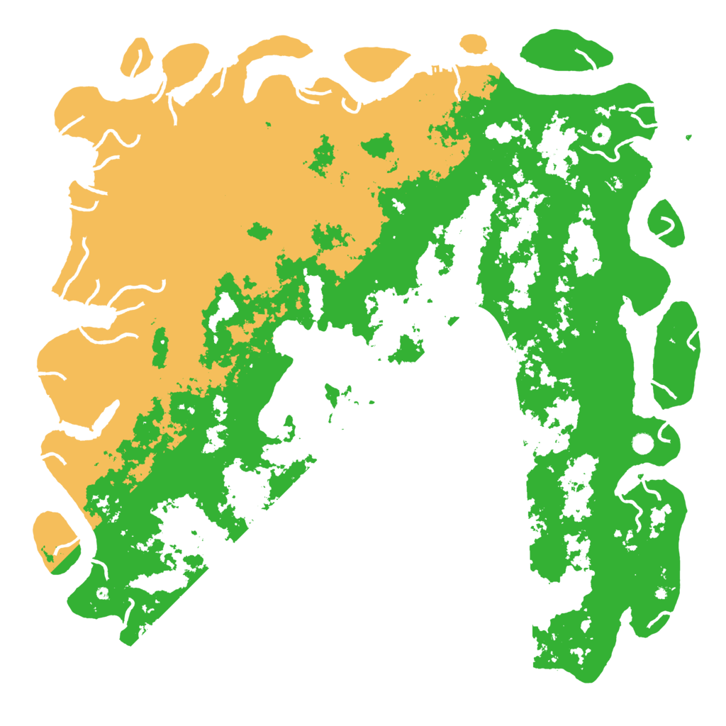 Biome Rust Map: Procedural Map, Size: 6000, Seed: 1033459629
