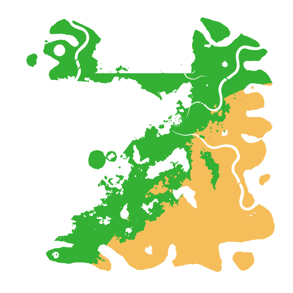 Biome Rust Map: Procedural Map, Size: 4500, Seed: 1488483995