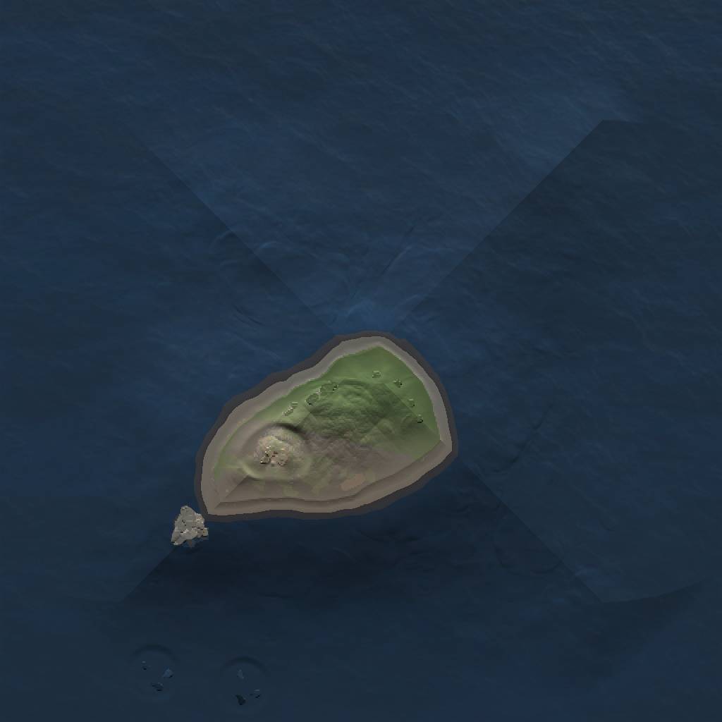 Rust Map: Procedural Map, Size: 1000, Seed: 1223713669, 3 Monuments