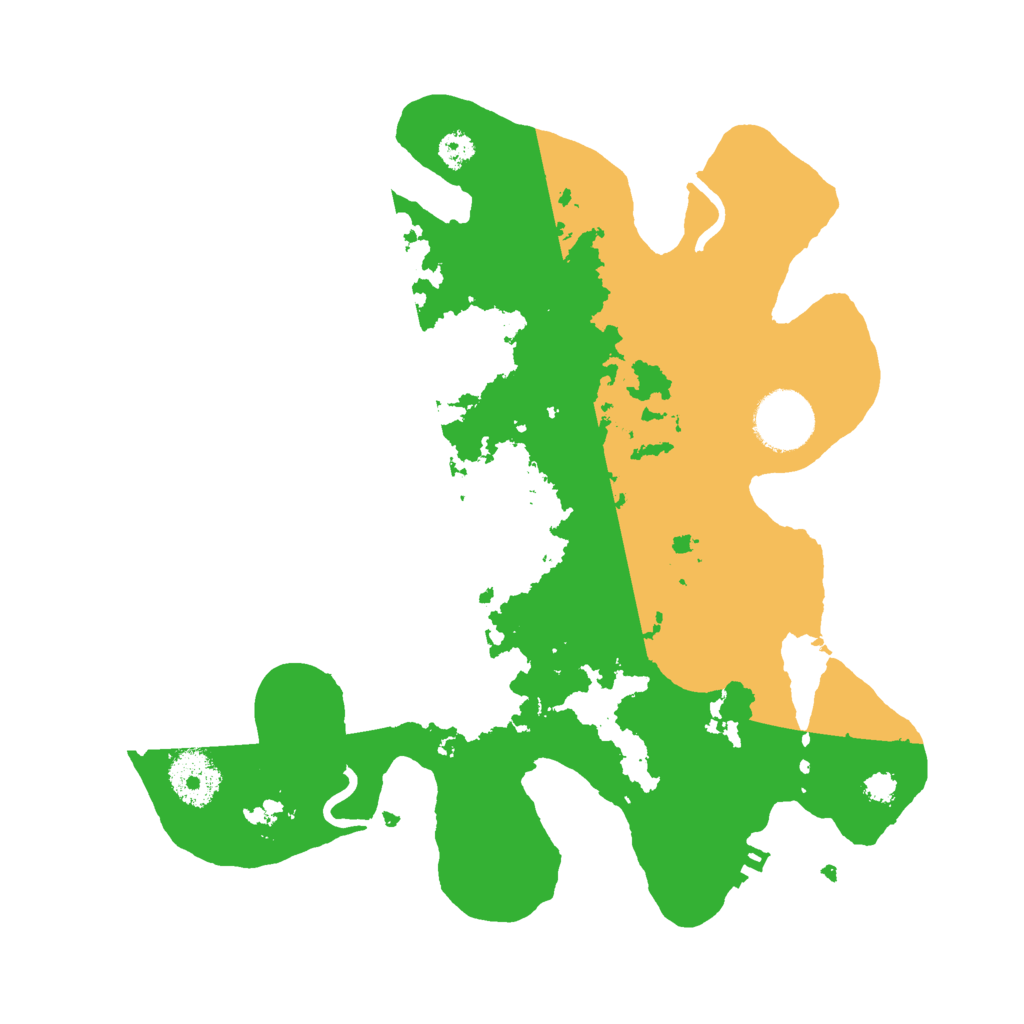 Biome Rust Map: Procedural Map, Size: 3000, Seed: 11840