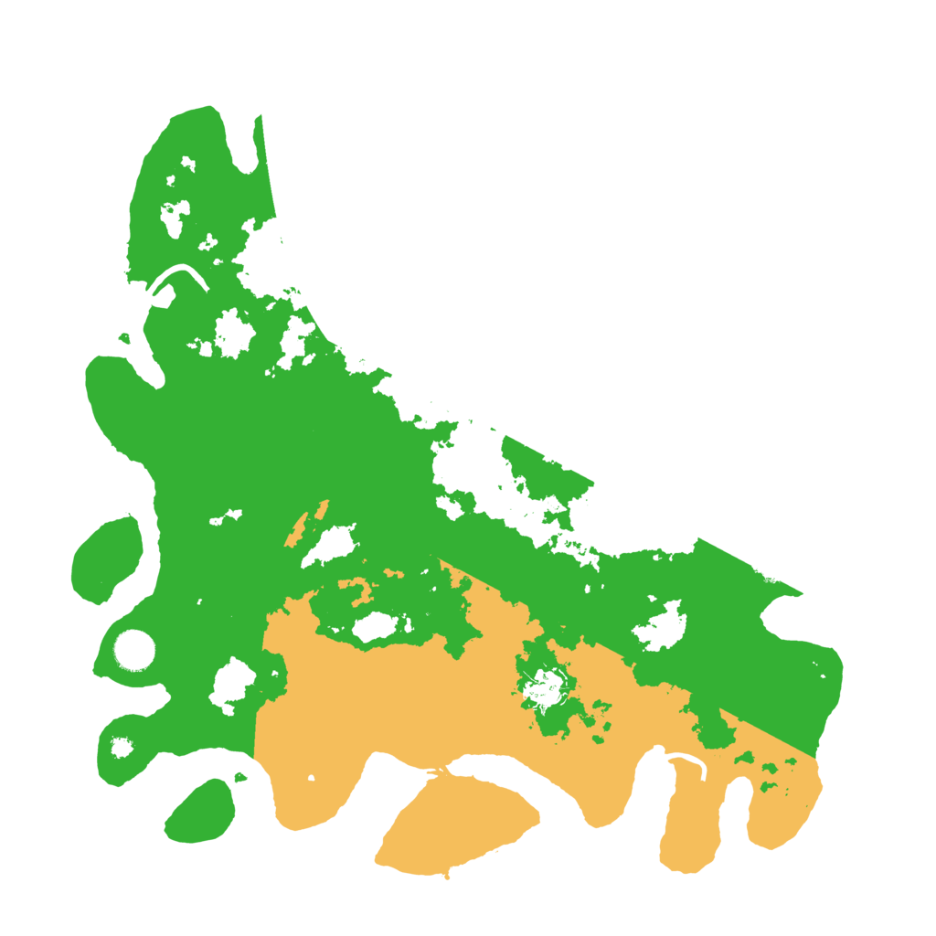 Biome Rust Map: Procedural Map, Size: 4000, Seed: 438713286