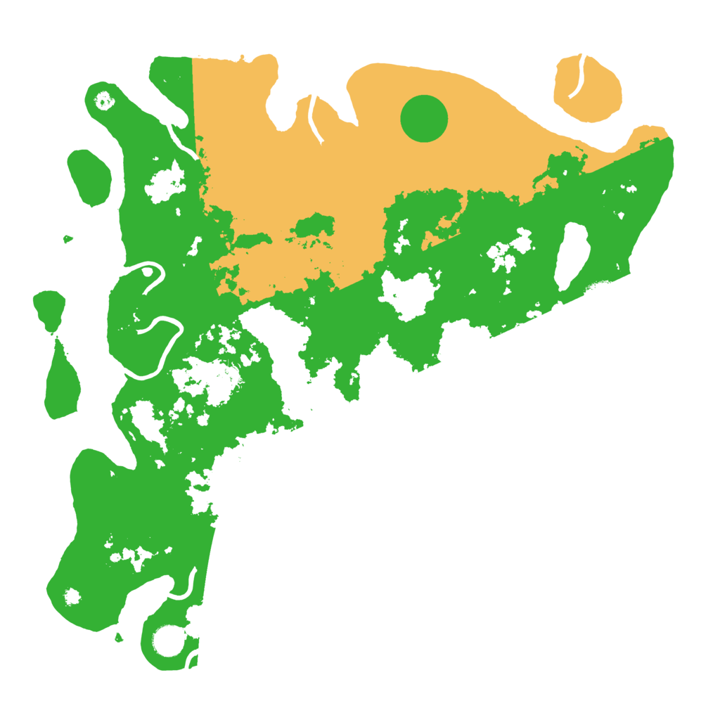 Biome Rust Map: Procedural Map, Size: 4000, Seed: 20022021