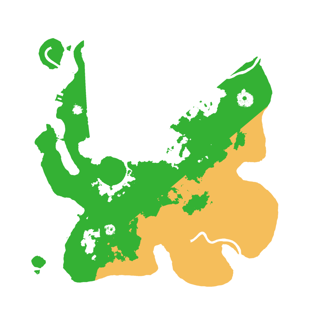 Biome Rust Map: Procedural Map, Size: 3000, Seed: 366900955