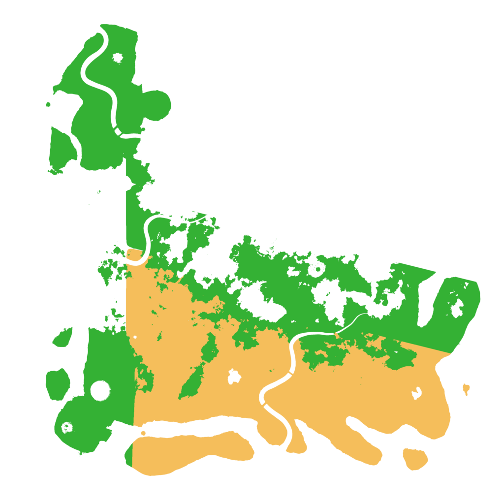 Biome Rust Map: Procedural Map, Size: 4500, Seed: 489265