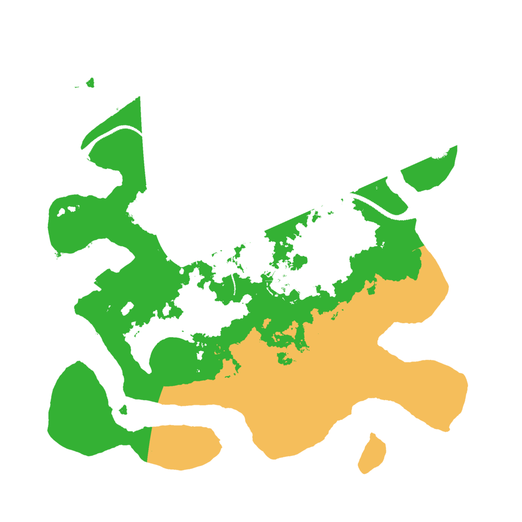 Biome Rust Map: Procedural Map, Size: 2900, Seed: 34552352