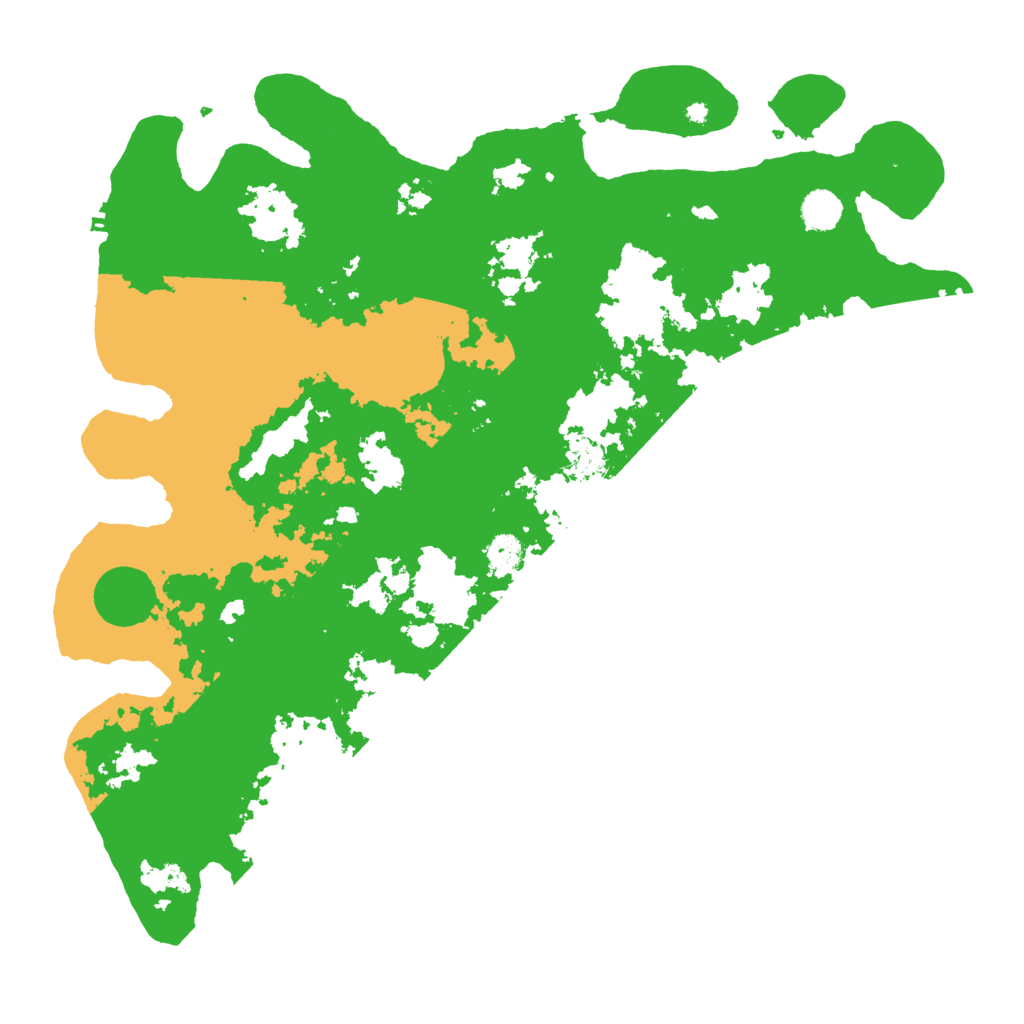 Biome Rust Map: Procedural Map, Size: 4500, Seed: 1743884631