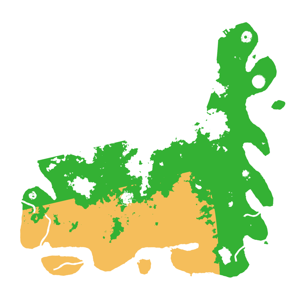 Biome Rust Map: Procedural Map, Size: 4000, Seed: 94441
