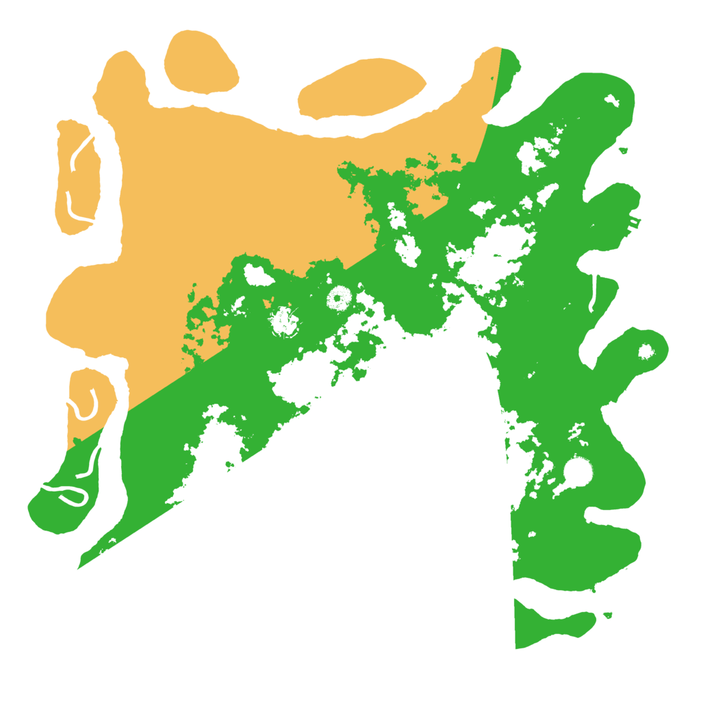 Biome Rust Map: Procedural Map, Size: 4250, Seed: 4058