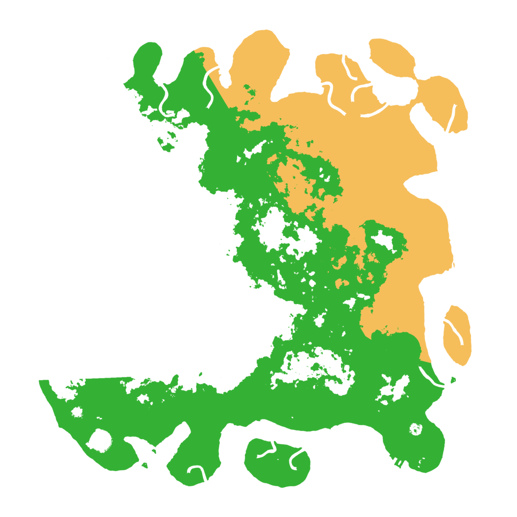 Biome Rust Map: Procedural Map, Size: 4250, Seed: 1382671901