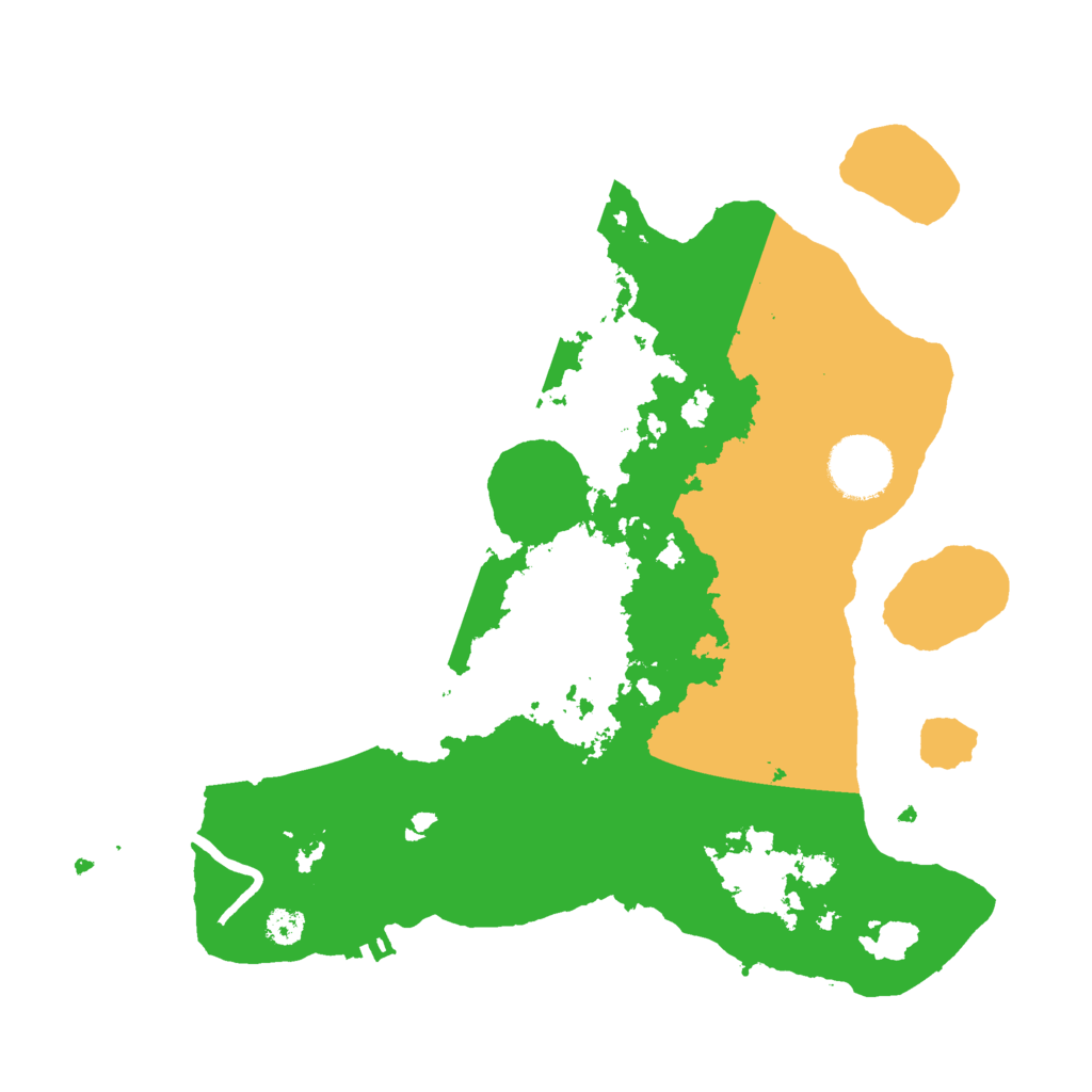 Biome Rust Map: Procedural Map, Size: 3000, Seed: 1802454896