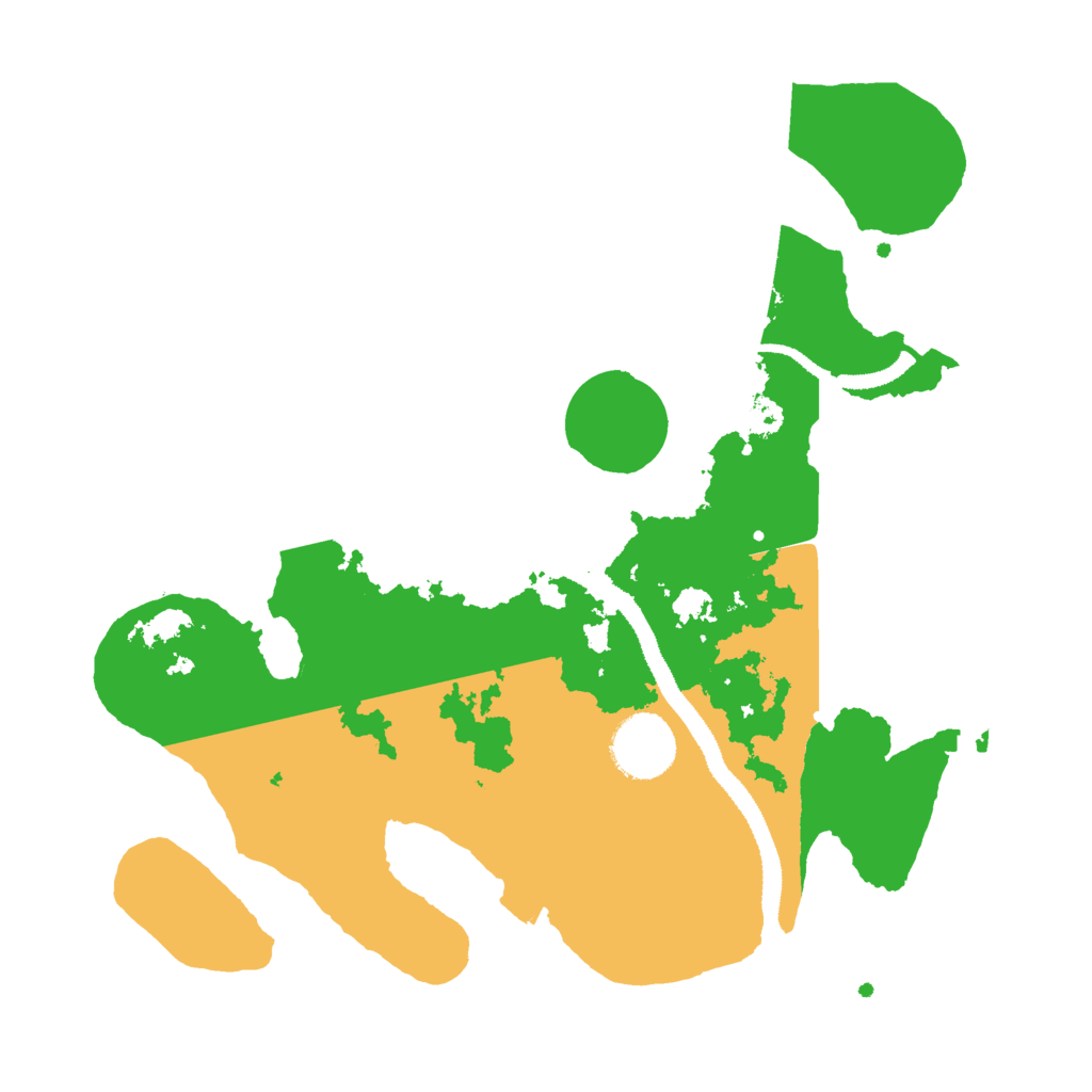 Biome Rust Map: Procedural Map, Size: 3000, Seed: 1313