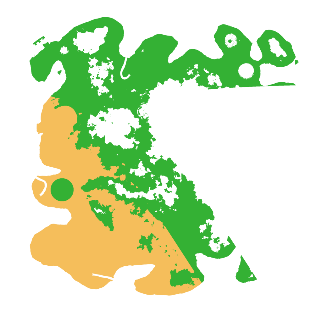 Biome Rust Map: Procedural Map, Size: 3700, Seed: 1167237921