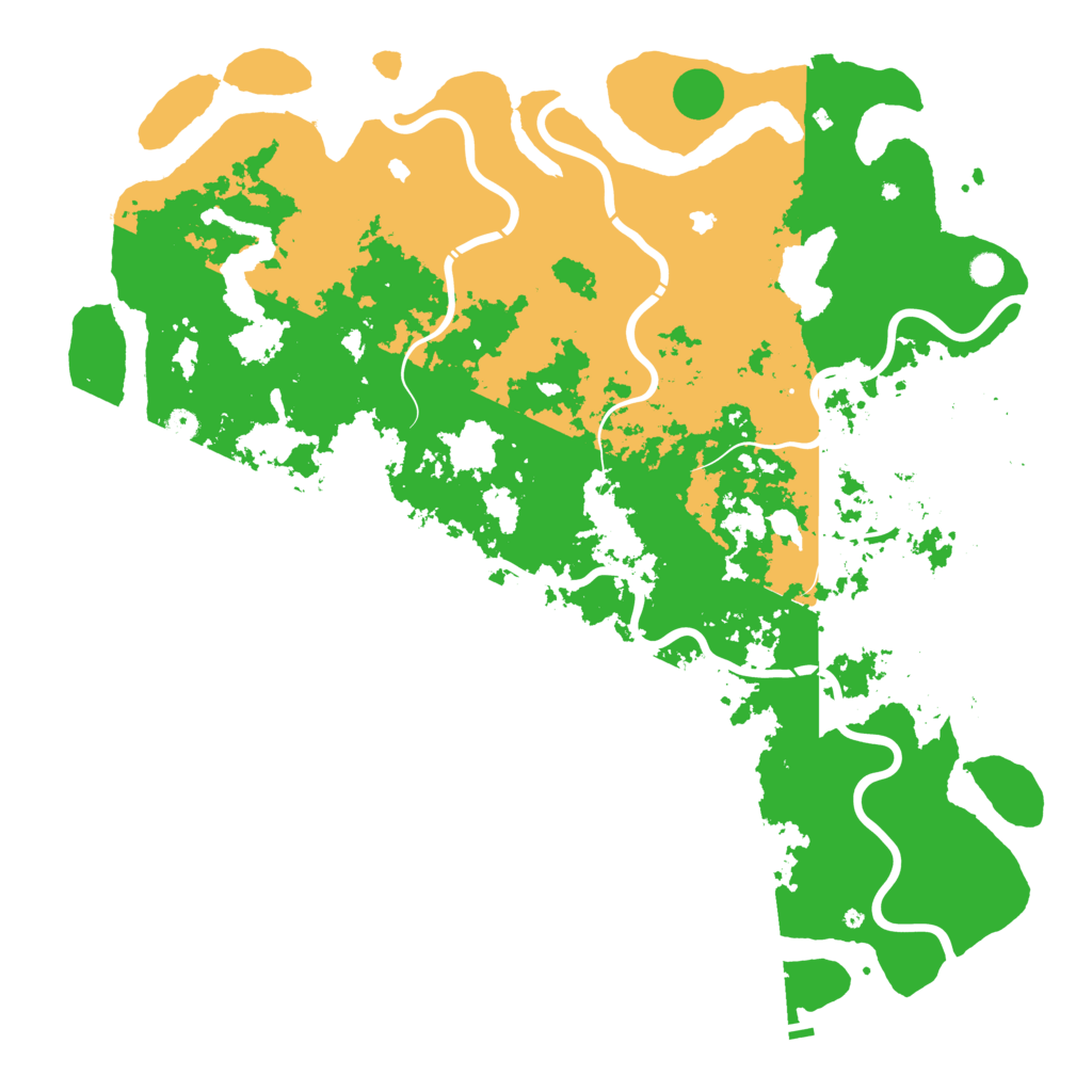 Biome Rust Map: Procedural Map, Size: 5650, Seed: 9812022