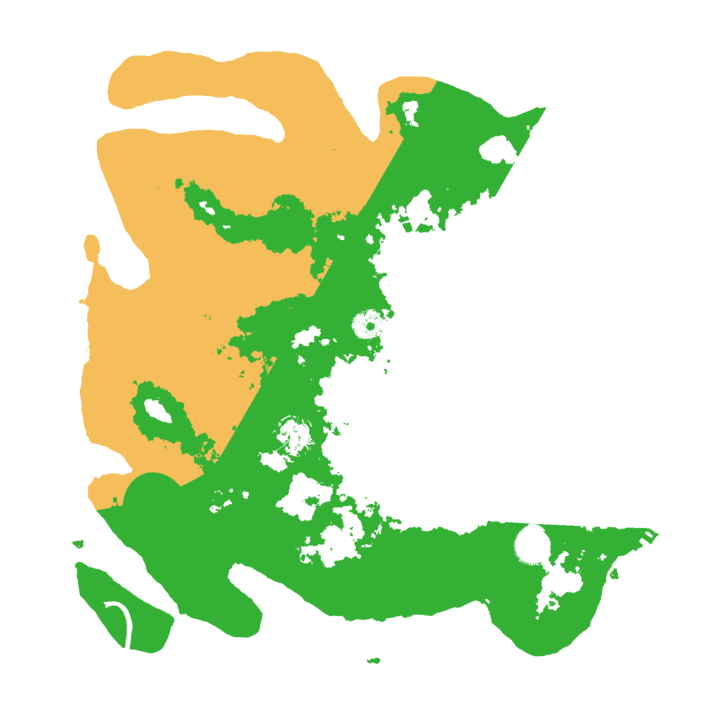 Biome Rust Map: Procedural Map, Size: 3500, Seed: 834306738