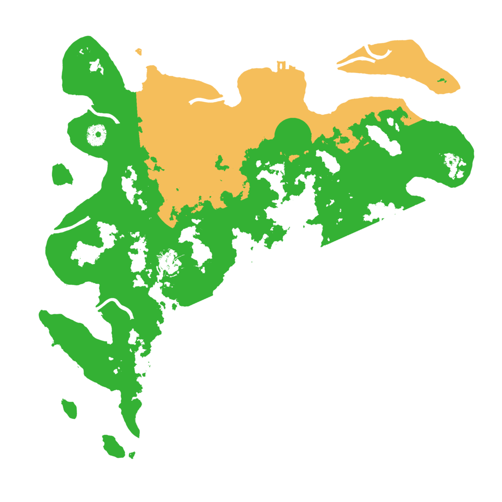 Biome Rust Map: Procedural Map, Size: 3600, Seed: 365727638
