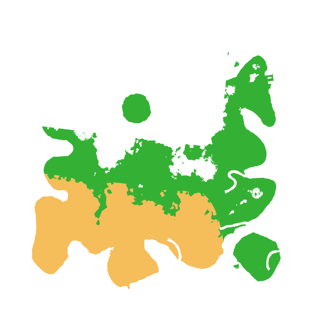 Biome Rust Map: Procedural Map, Size: 3000, Seed: 15612