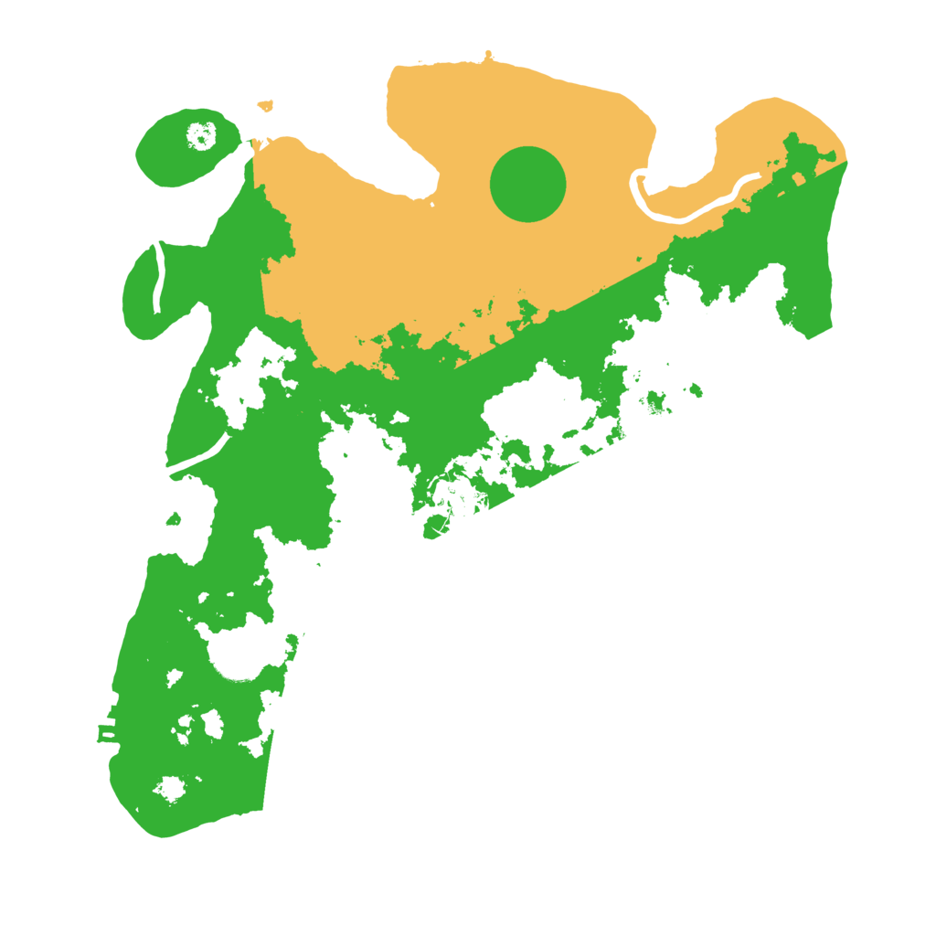 Biome Rust Map: Procedural Map, Size: 3250, Seed: 15950493