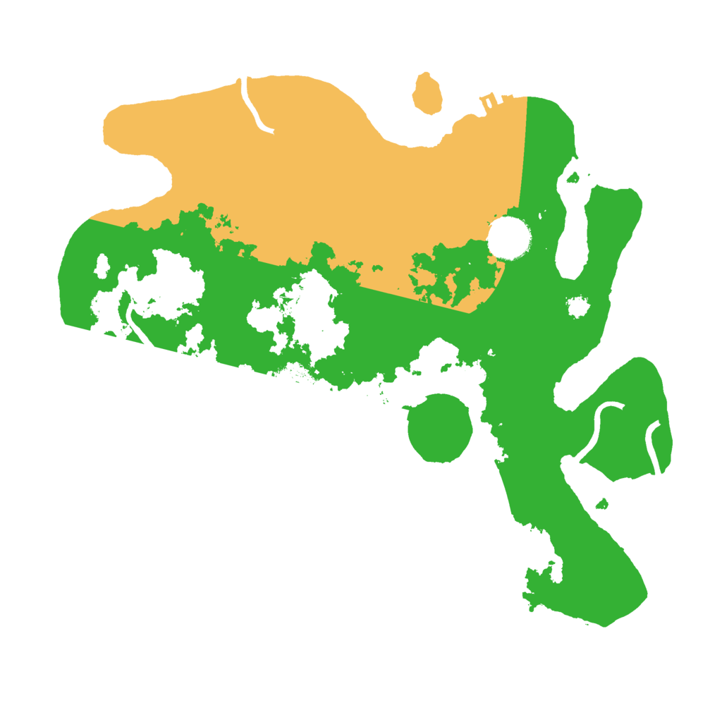 Biome Rust Map: Procedural Map, Size: 3000, Seed: 231136260