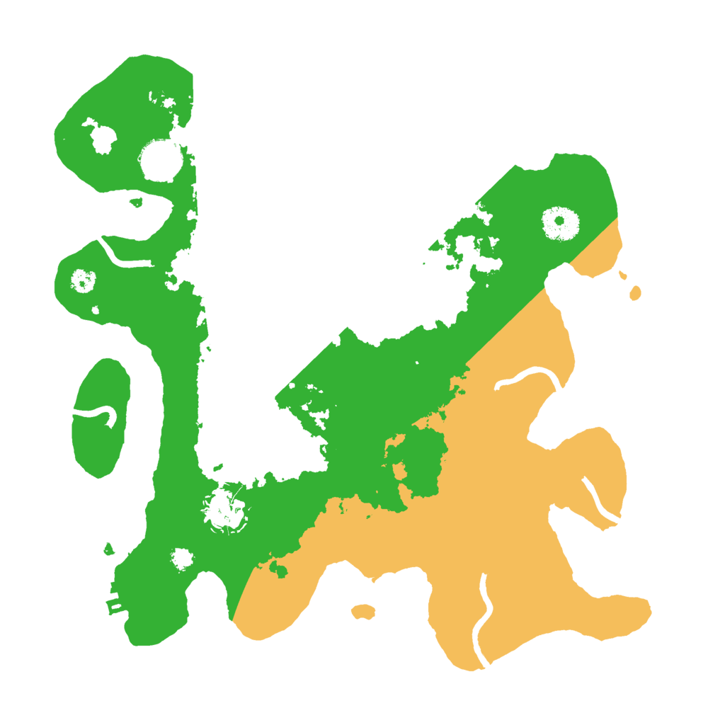 Biome Rust Map: Procedural Map, Size: 3060, Seed: 2260