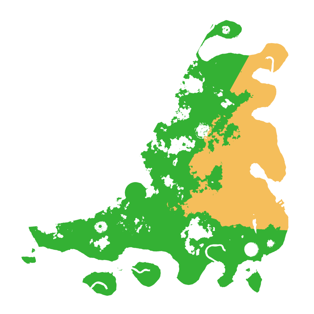 Biome Rust Map: Procedural Map, Size: 3950, Seed: 1684511314