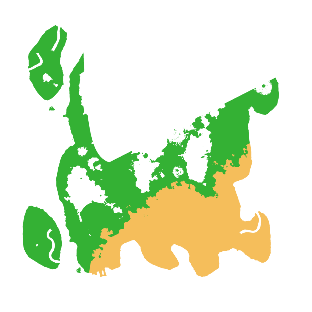 Biome Rust Map: Procedural Map, Size: 3000, Seed: 1731983701