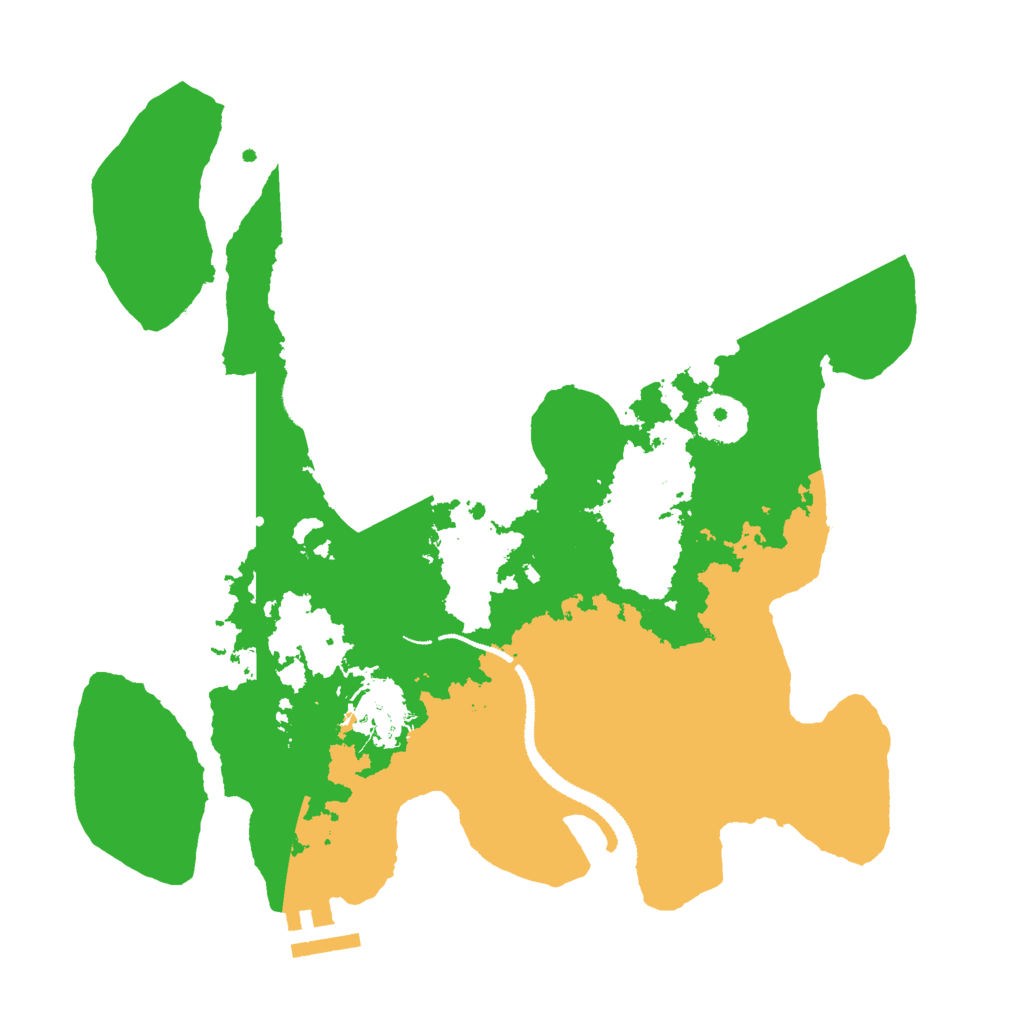 Biome Rust Map: Procedural Map, Size: 3000, Seed: 1731983701