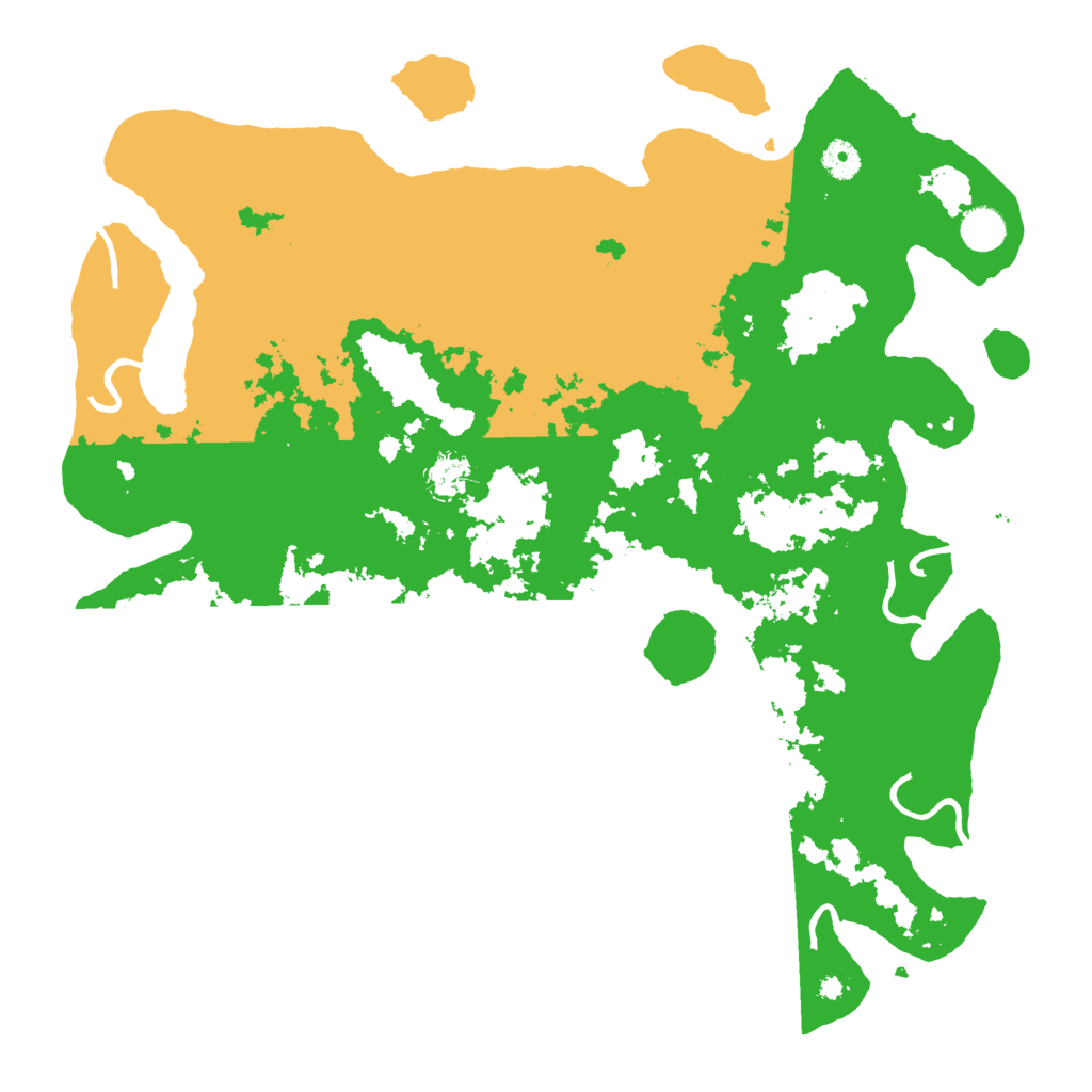 Biome Rust Map: Procedural Map, Size: 4300, Seed: 1239964487