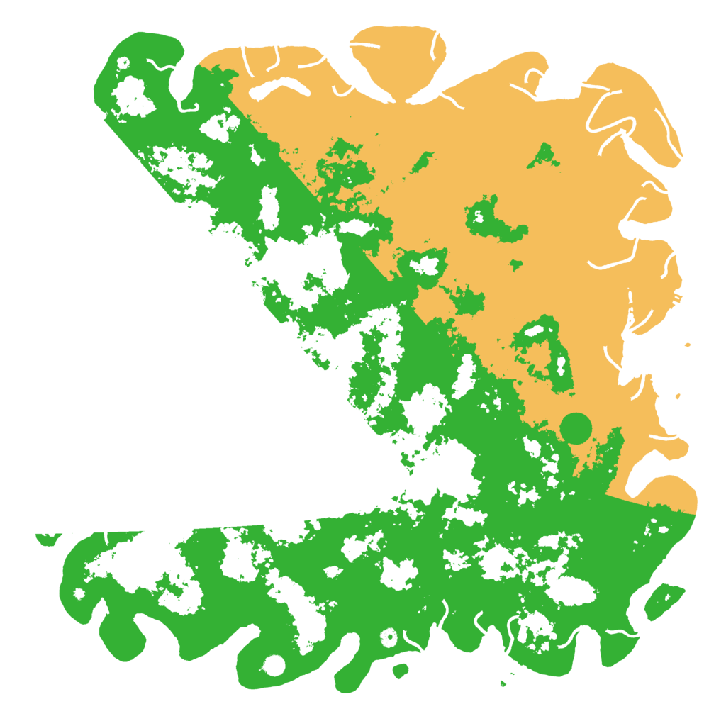 Biome Rust Map: Procedural Map, Size: 6000, Seed: 11202012