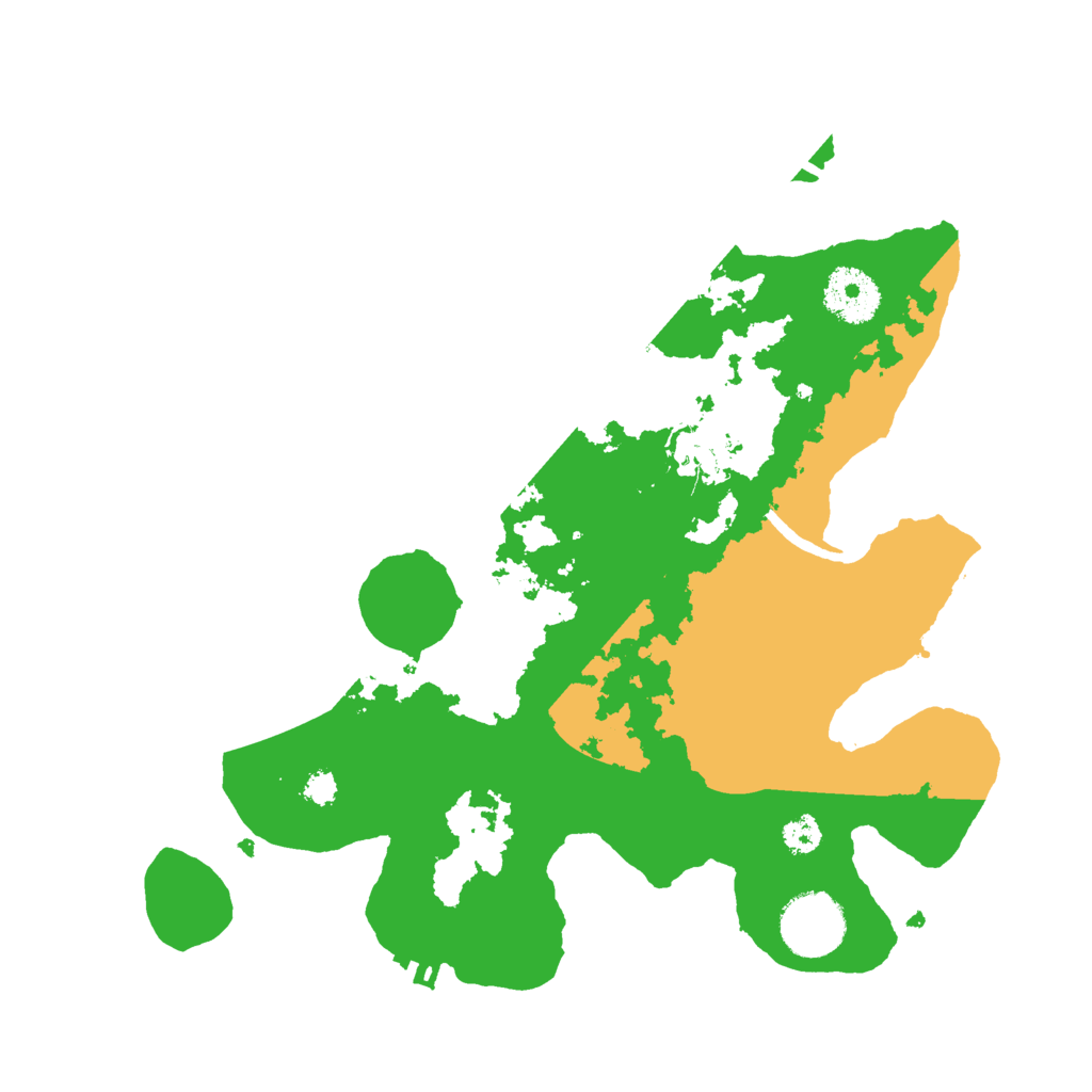 Biome Rust Map: Procedural Map, Size: 3000, Seed: 21546