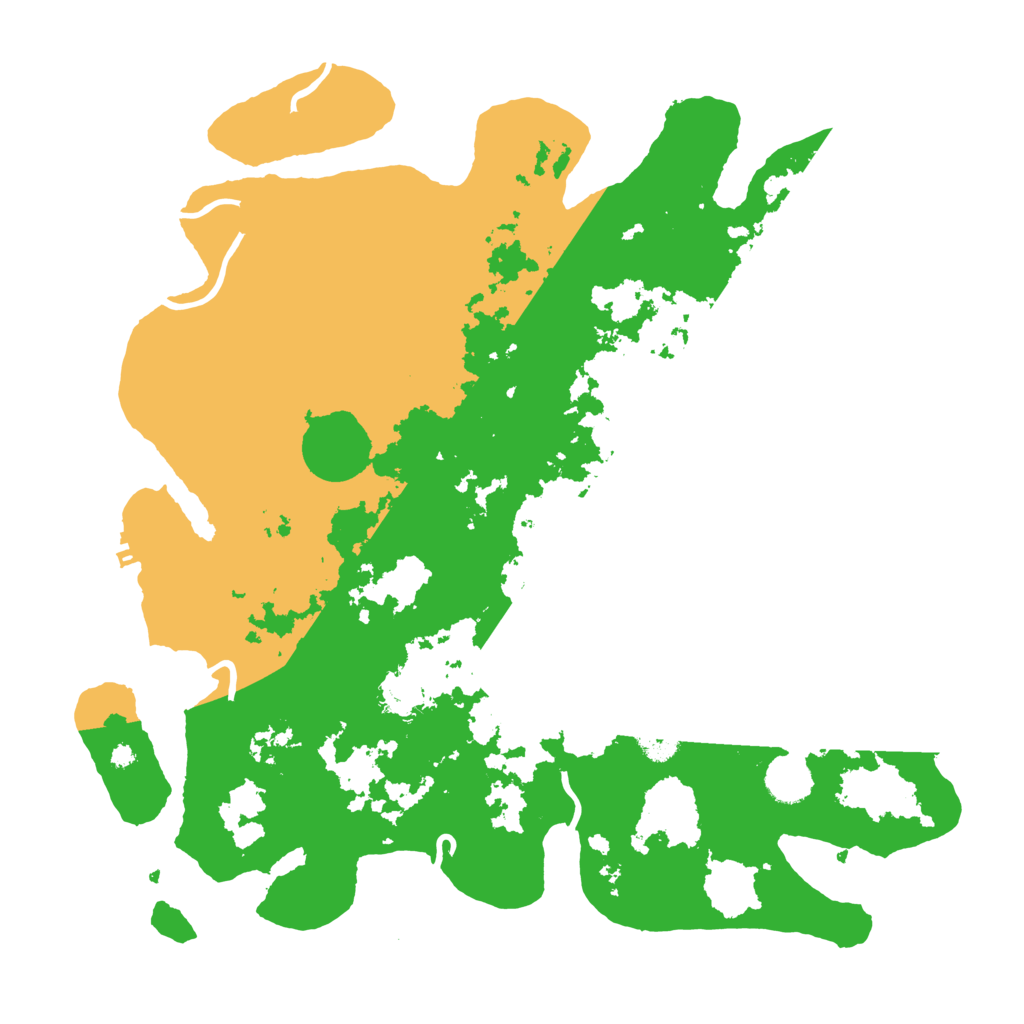Biome Rust Map: Procedural Map, Size: 4000, Seed: 296471
