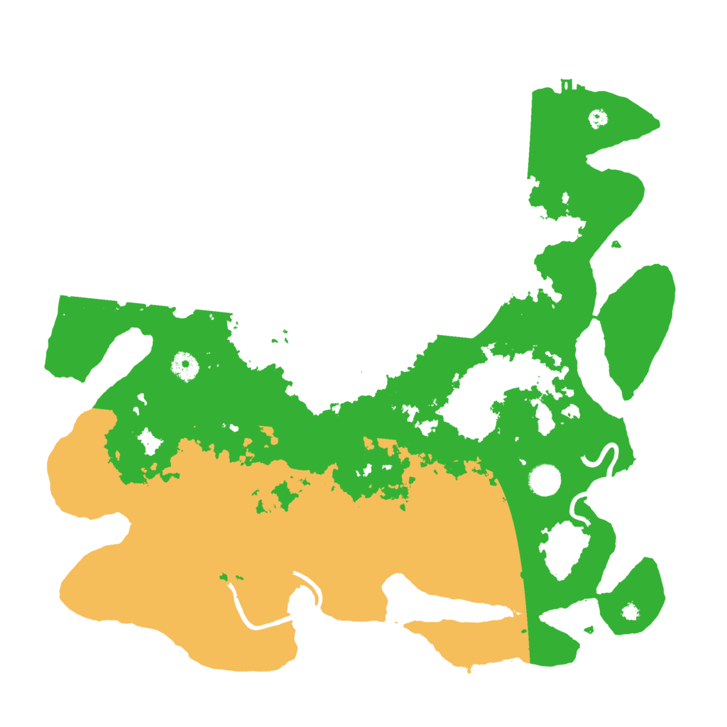 Biome Rust Map: Procedural Map, Size: 4000, Seed: 188819