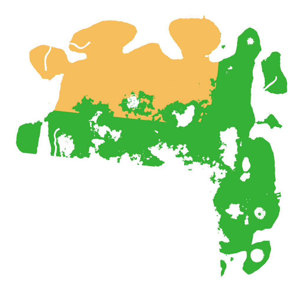 Biome Rust Map: Procedural Map, Size: 4000, Seed: 959296