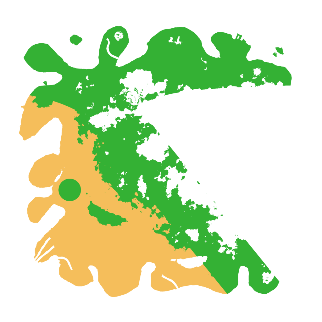 Biome Rust Map: Procedural Map, Size: 3800, Seed: 150290