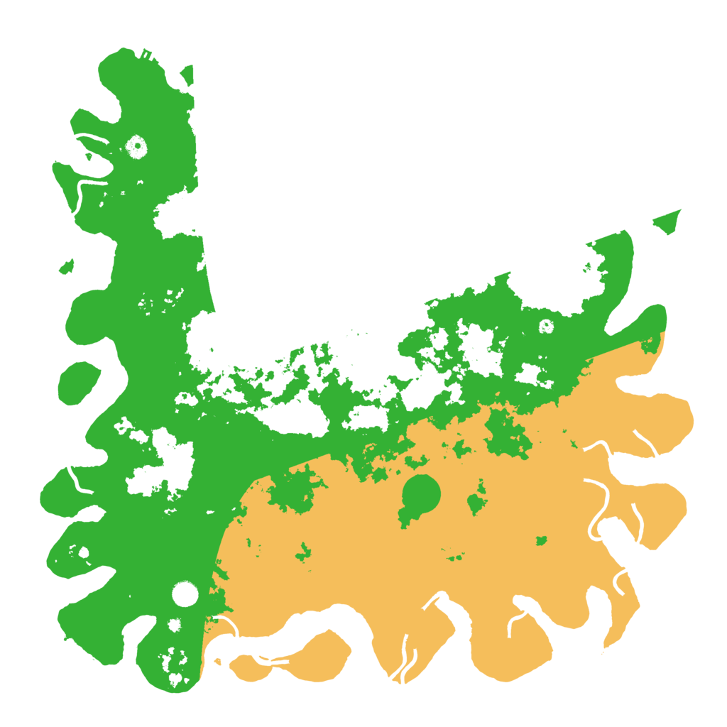 Biome Rust Map: Procedural Map, Size: 5000, Seed: 1920203524
