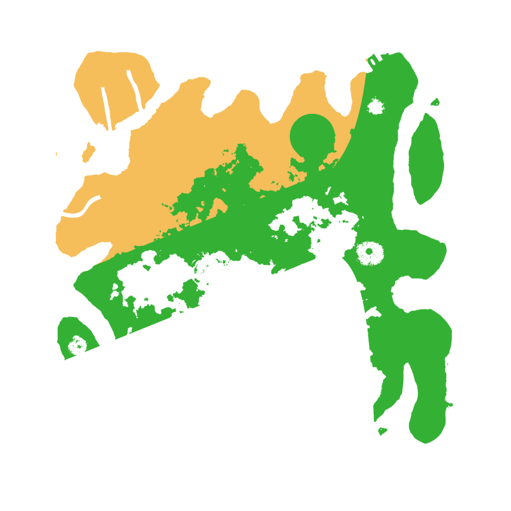 Biome Rust Map: Procedural Map, Size: 3000, Seed: 1889767886