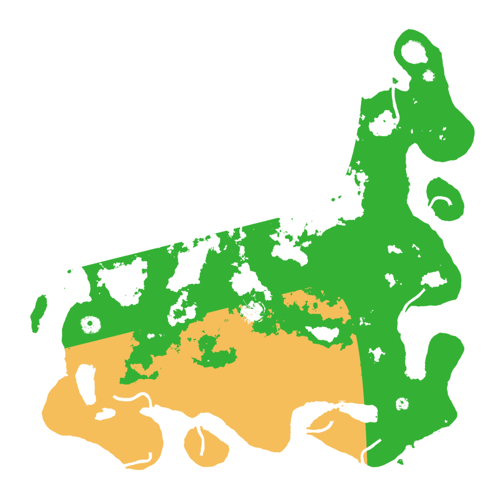 Biome Rust Map: Procedural Map, Size: 4000, Seed: 42454