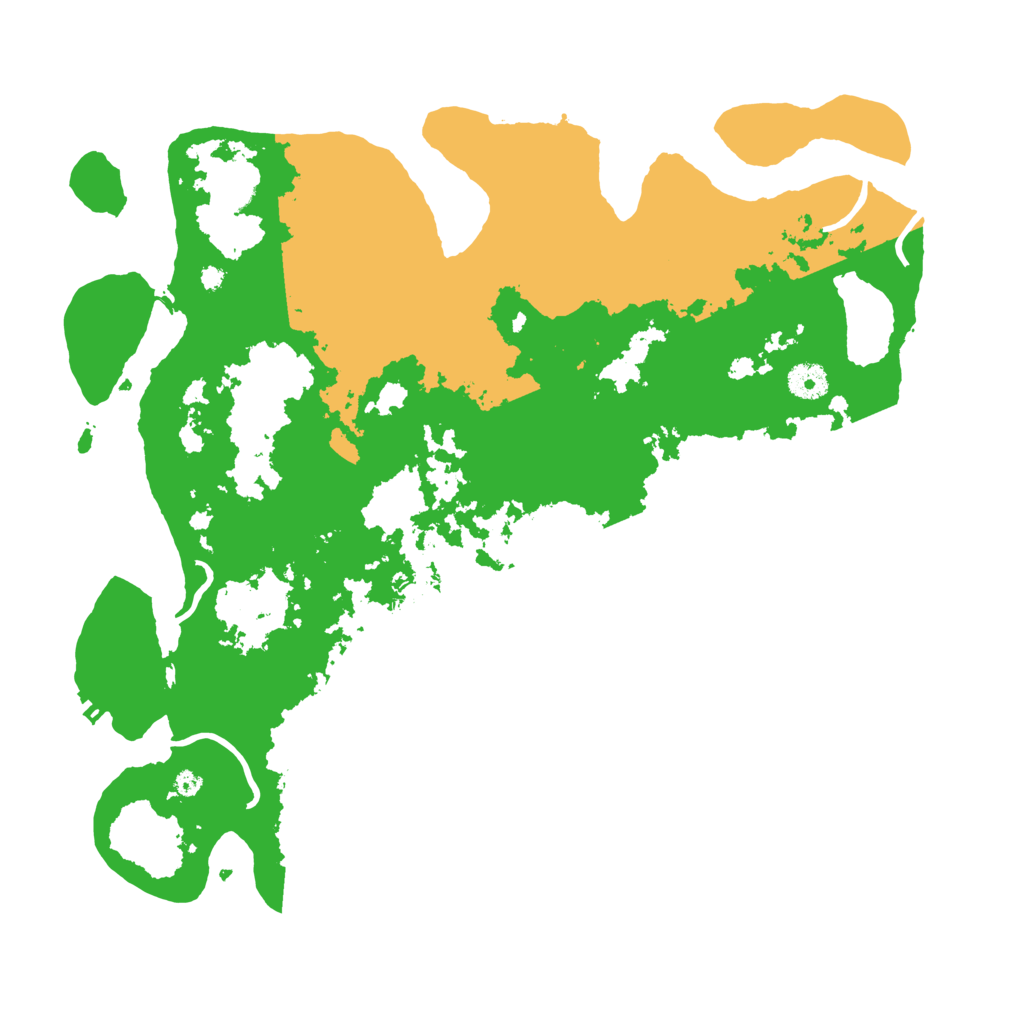 Biome Rust Map: Procedural Map, Size: 4000, Seed: 14881356
