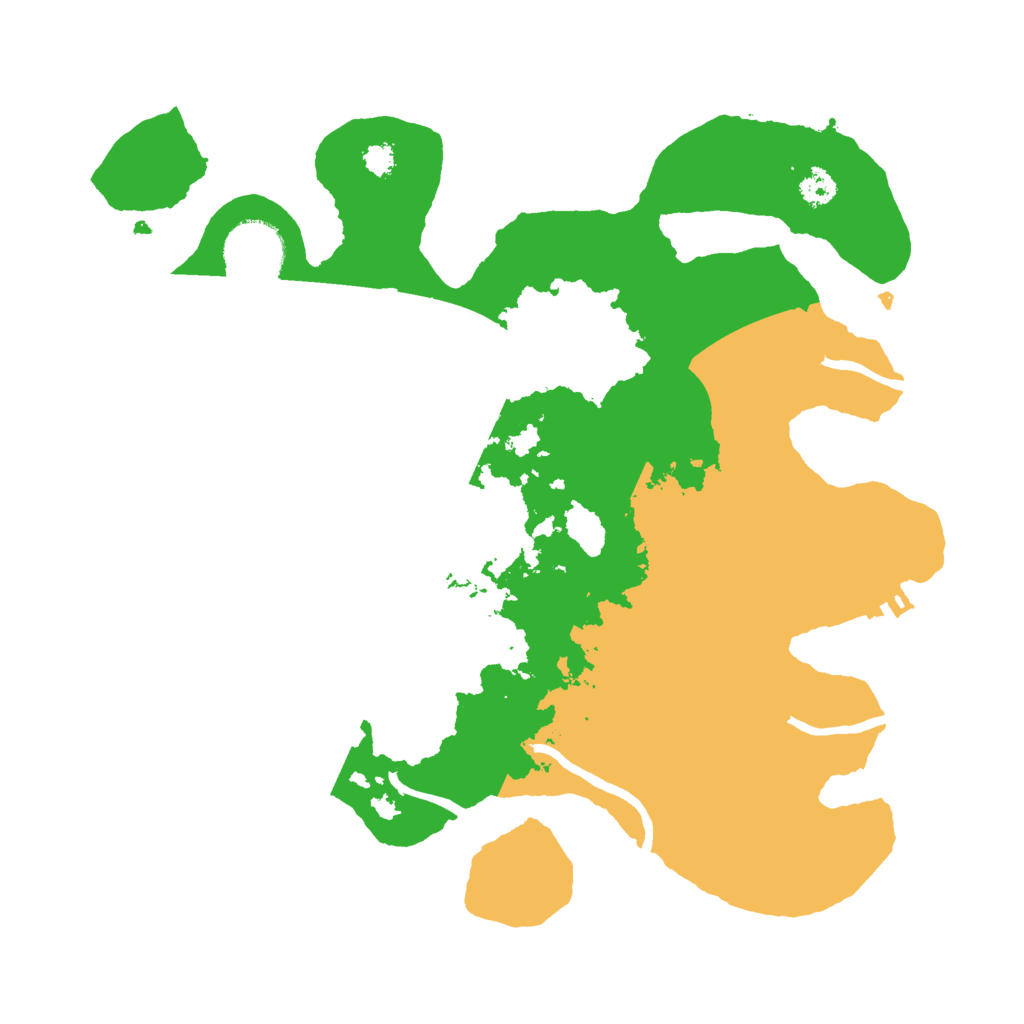 Biome Rust Map: Procedural Map, Size: 3000, Seed: 12955