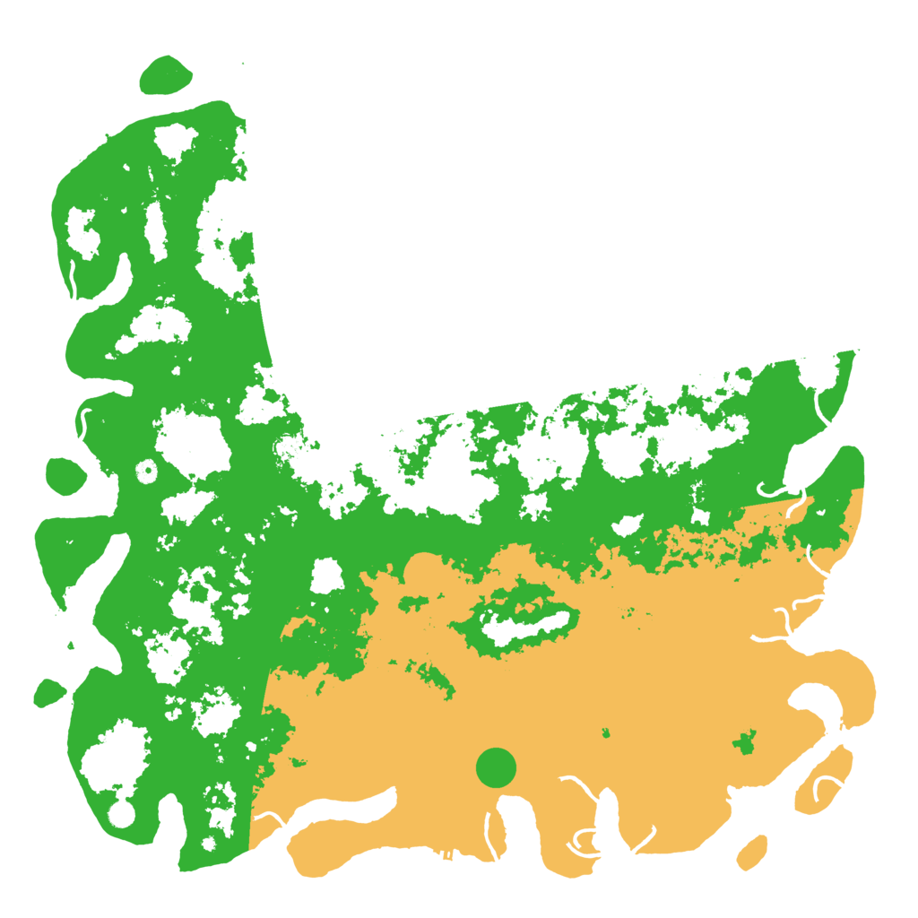 Biome Rust Map: Procedural Map, Size: 6000, Seed: 1482235600