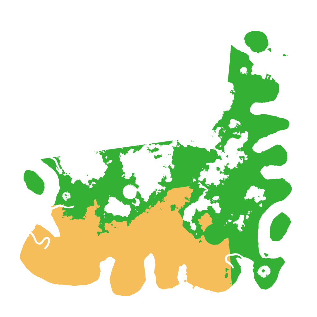 Biome Rust Map: Procedural Map, Size: 4000, Seed: 93462