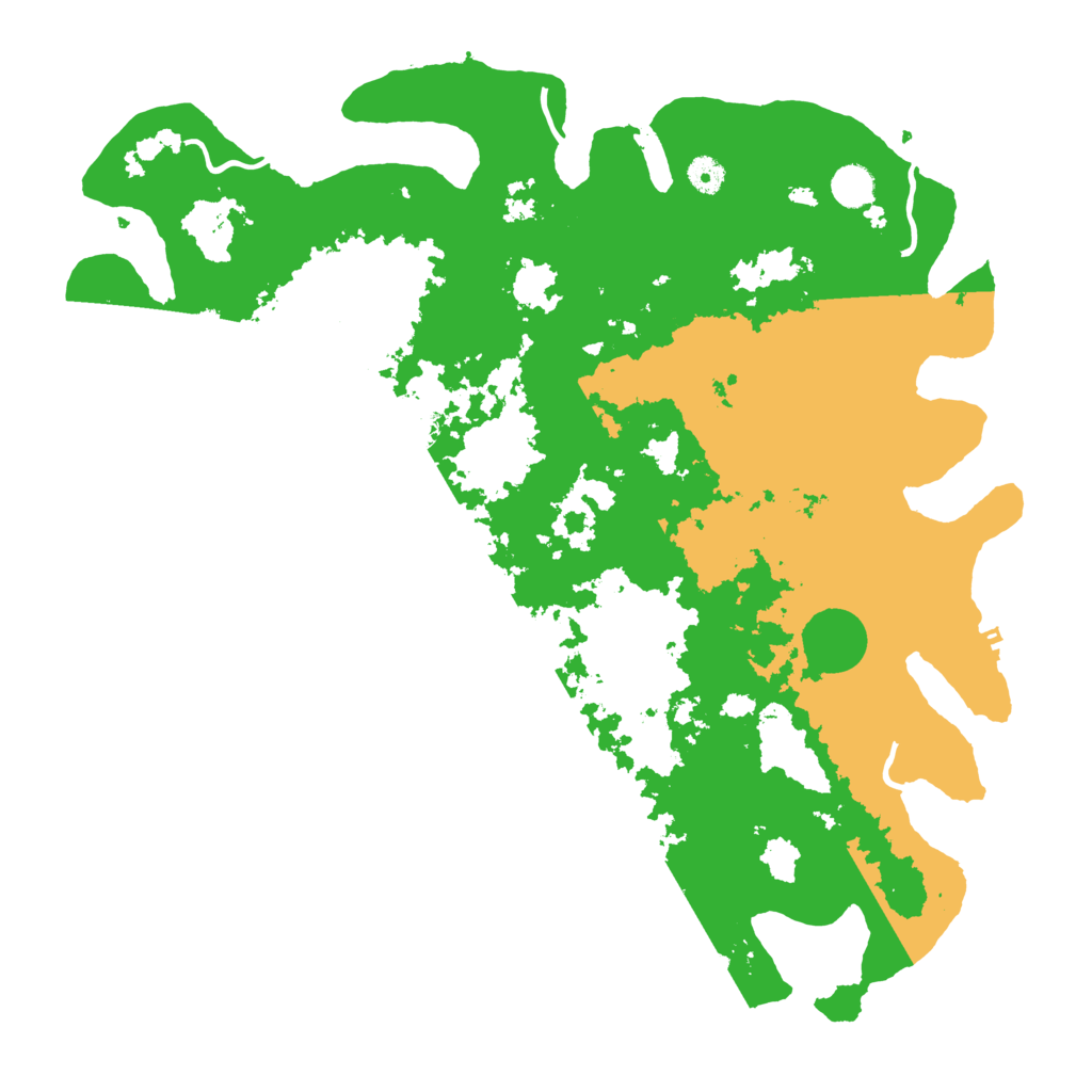 Biome Rust Map: Procedural Map, Size: 4500, Seed: 9235136
