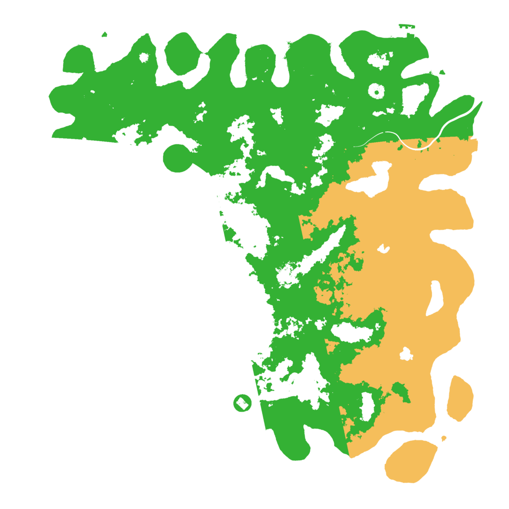 Biome Rust Map: Procedural Map, Size: 4750, Seed: 1116382904
