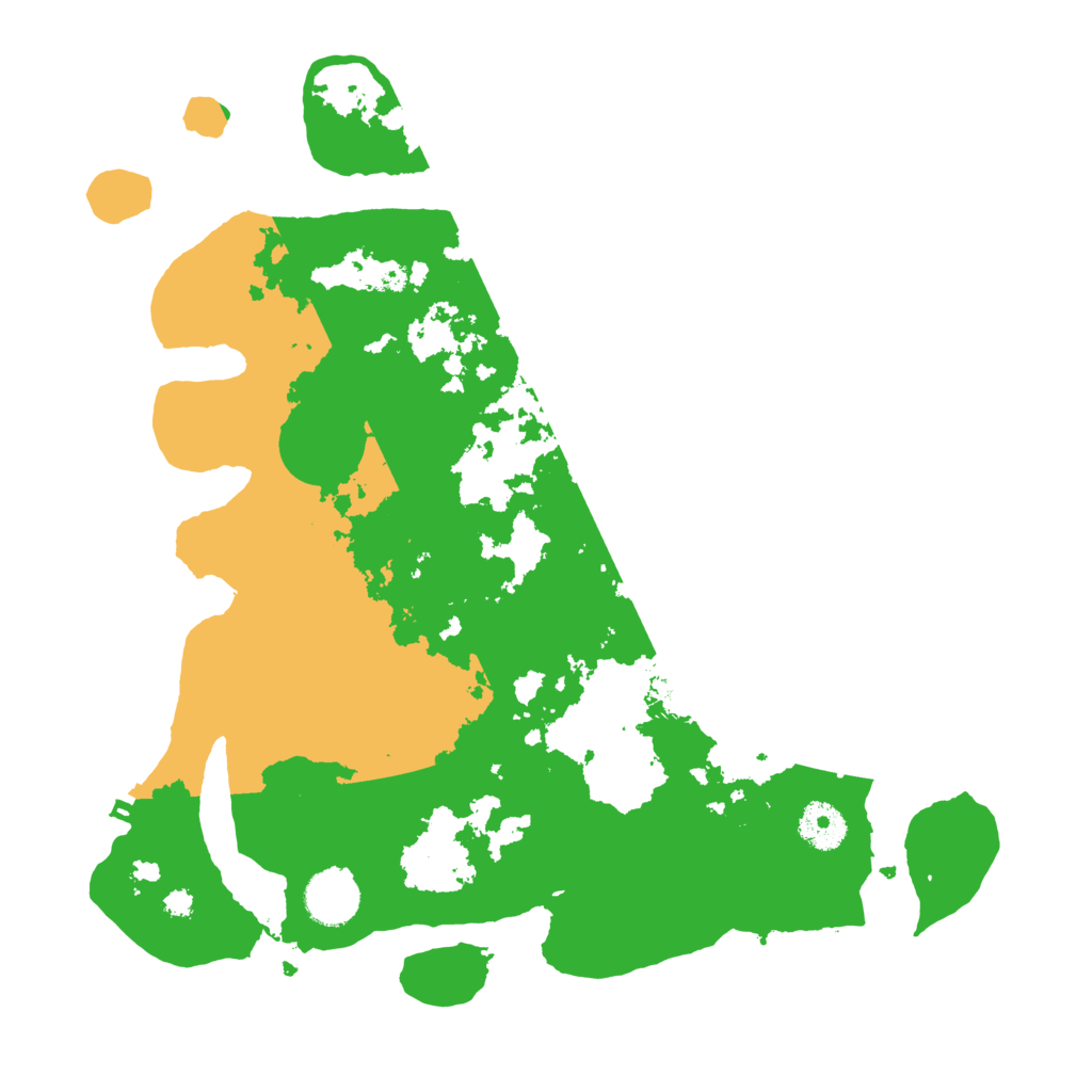 Biome Rust Map: Procedural Map, Size: 3500, Seed: 5172931