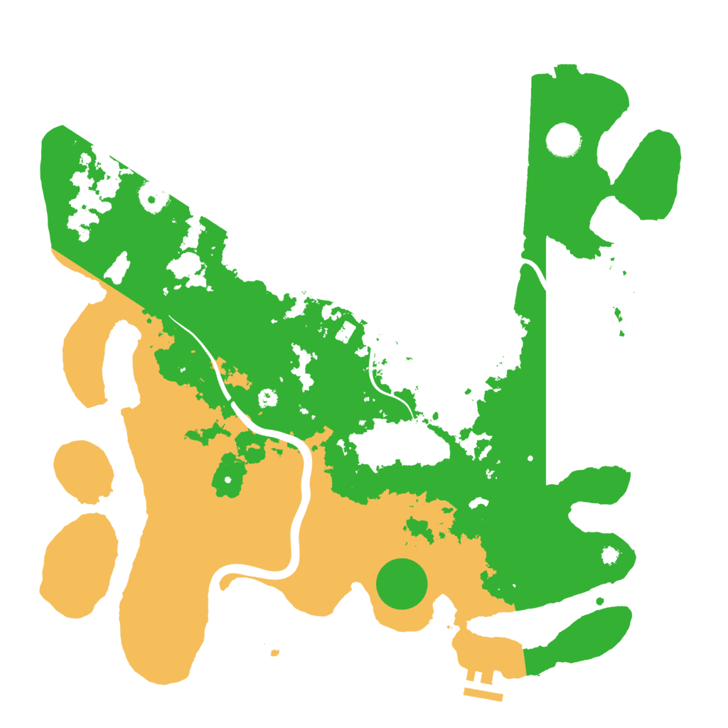Biome Rust Map: Procedural Map, Size: 3750, Seed: 1535122356