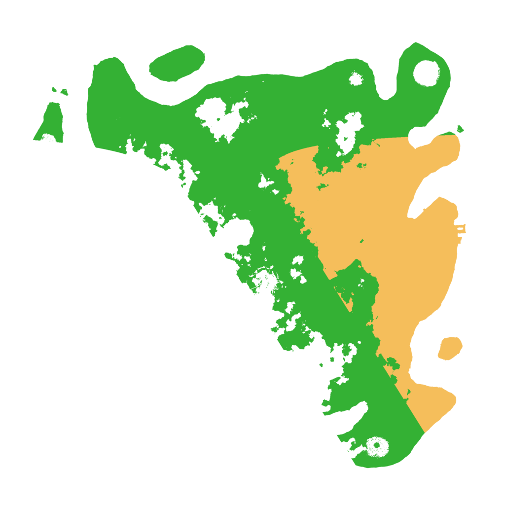 Biome Rust Map: Procedural Map, Size: 3500, Seed: 1925469286