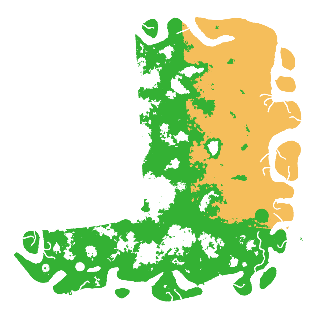 Biome Rust Map: Procedural Map, Size: 6000, Seed: 2137